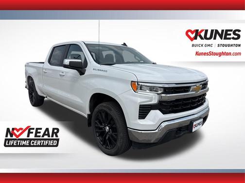 Summit White 2025 Chevrolet Silverado 1500 LT