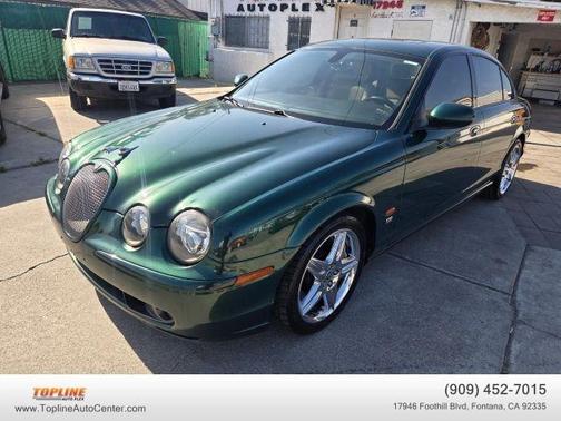 Green 2003 Jaguar S-Type R