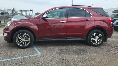 Burgundy 2017 Chevrolet Equinox Premier