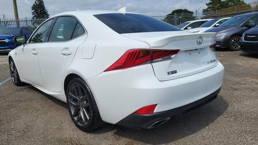 White 2017 Lexus IS 350 Base