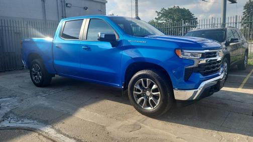 Blue 2025 Chevrolet Silverado 1500 LT