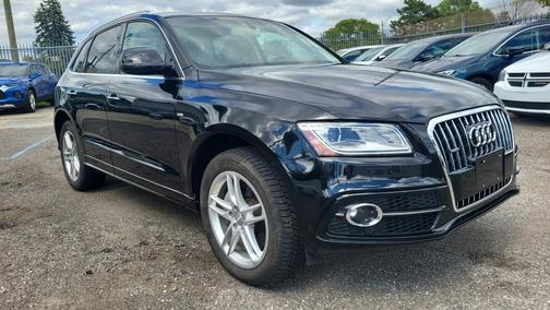 Brilliant Black 2016 Audi Q5 3.0T Premium Plus