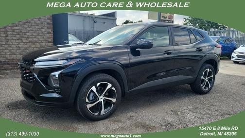 Black 2025 Chevrolet Trax 1RS
