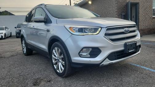 Silver 2018 Ford Escape Titanium