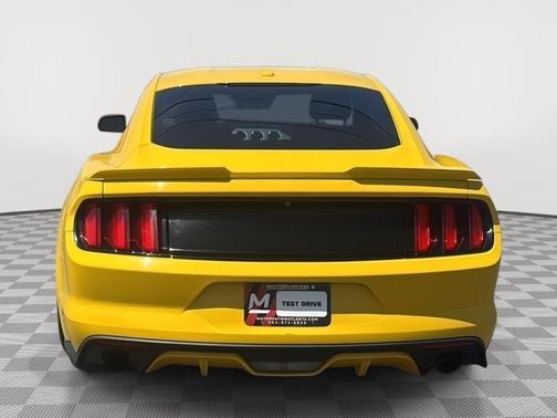 Triple Yellow Tri-Coat 2015 Ford Mustang EcoBoost Premium