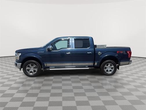 Blue Jeans Metallic 2016 Ford F-150 Lariat
