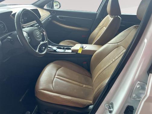 Quartz White 2020 Hyundai SONATA Limited