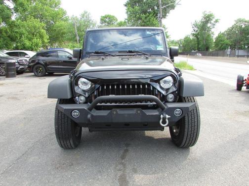 Black 2017 Jeep Wrangler Unlimited Sport