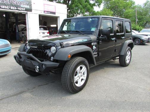 Black 2017 Jeep Wrangler Unlimited Sport