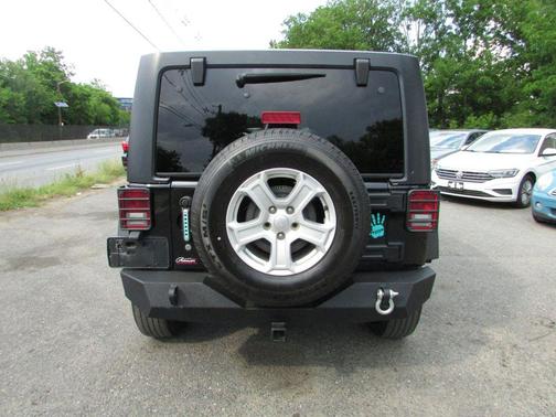 Black 2017 Jeep Wrangler Unlimited Sport