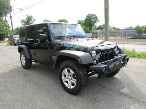 Black 2017 Jeep Wrangler Unlimited Sport