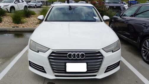 White 2017 Audi A4 2.0T Premium