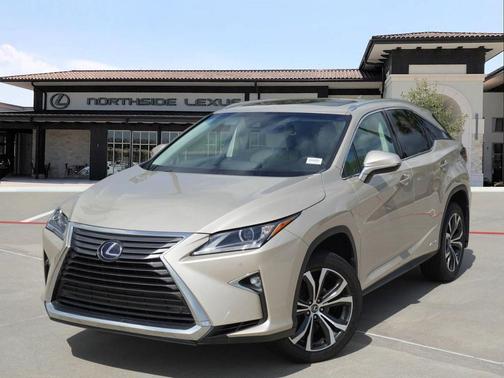 Satin Cashmere Metallic 2018 Lexus RX 450h Base
