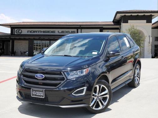 Shadow Black 2017 Ford Edge Sport