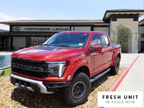 Rapid Red Metallic Tinted Clearcoat 2025 Ford F-150 Raptor