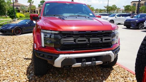 Rapid Red Metallic Tinted Clearcoat 2025 Ford F-150 Raptor