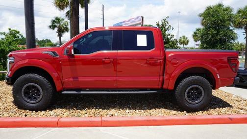 Rapid Red Metallic Tinted Clearcoat 2025 Ford F-150 Raptor