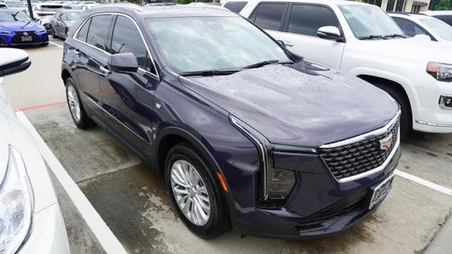 Midnight Sky Metallic 2024 Cadillac XT4 Luxury