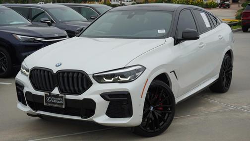 White 2023 BMW X6 xDrive40i