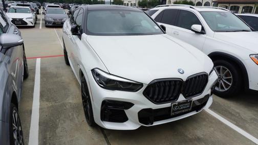 White 2023 BMW X6 xDrive40i