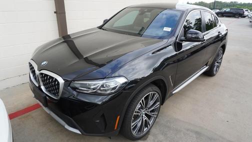 Black Sapphire Metallic 2025 BMW X4 xDrive30i