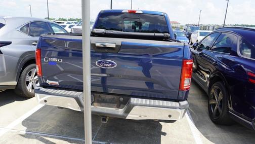 Blue 2017 Ford F-150 XLT