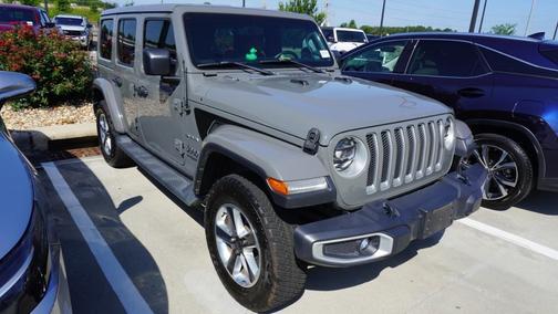 Sting-Gray Clearcoat 2019 Jeep Wrangler Unlimited Sahara