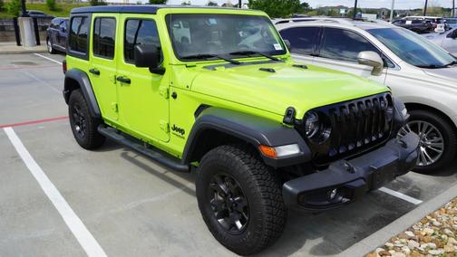 Limited Edition Gecko Clear Coat 2021 Jeep Wrangler Willys