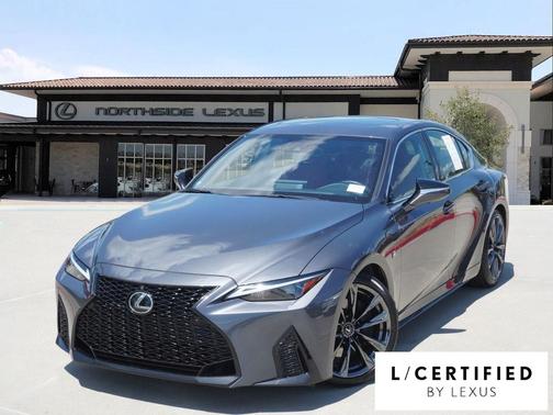 Gray 2023 Lexus IS 350 Base