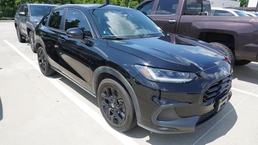 Crystal Black Pearl 2023 Honda HR-V AWD Sport