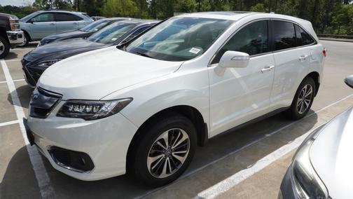 White Diamond Pearl 2017 Acura RDX Advance Package