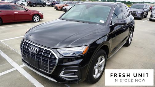 Black 2021 Audi Q5 45 Premium