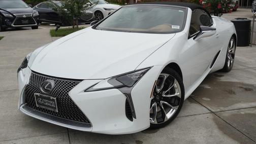 Ultra White 2022 Lexus LC 500 Base