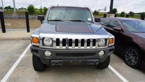 Blue 2007 Hummer H3 Base