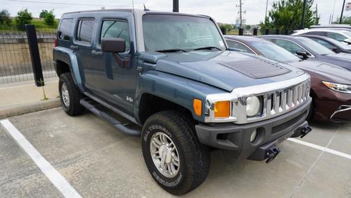 Blue 2007 Hummer H3 Base