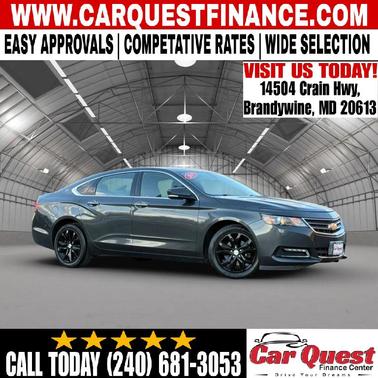 Gray 2019 Chevrolet Impala 1LT