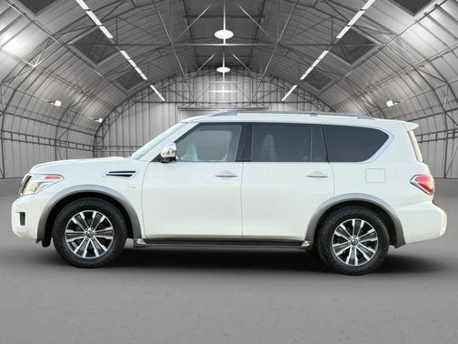 Pearl White Tricoat 2019 Nissan Armada SL