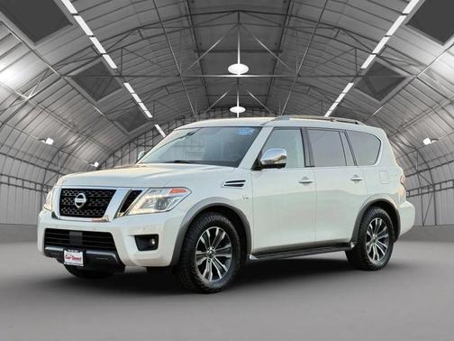 Pearl White Tricoat 2019 Nissan Armada SL