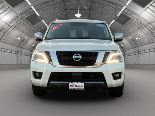 Pearl White Tricoat 2019 Nissan Armada SL