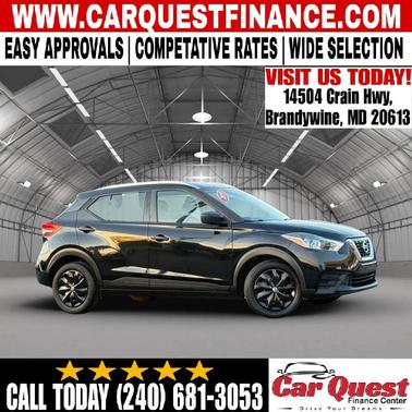 Super Black 2019 Nissan Kicks S