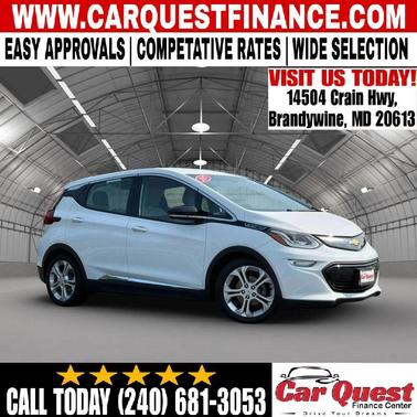 Summit White 2017 Chevrolet Bolt EV LT