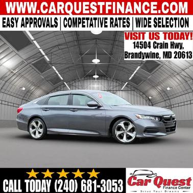 Modern Steel Metallic 2019 Honda Accord LX