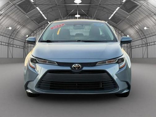 light blue 2023 Toyota Corolla LE
