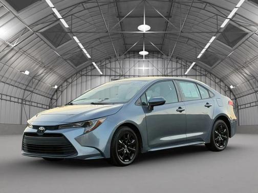 light blue 2023 Toyota Corolla LE
