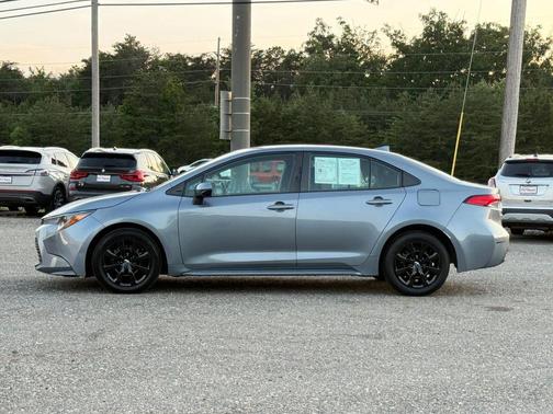 light blue 2023 Toyota Corolla LE