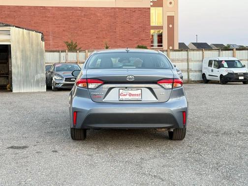 light blue 2023 Toyota Corolla LE