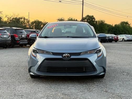 light blue 2023 Toyota Corolla LE