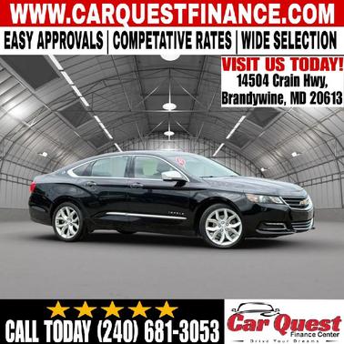 Black 2018 Chevrolet Impala 2LZ