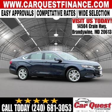 Blue 2014 Chevrolet Impala 1LT