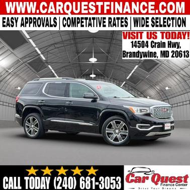 Ebony Twilight Metallic 2019 GMC Acadia Denali